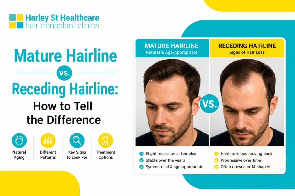 Mature Hairline vs Receding Hairline: Key Signs and Differences