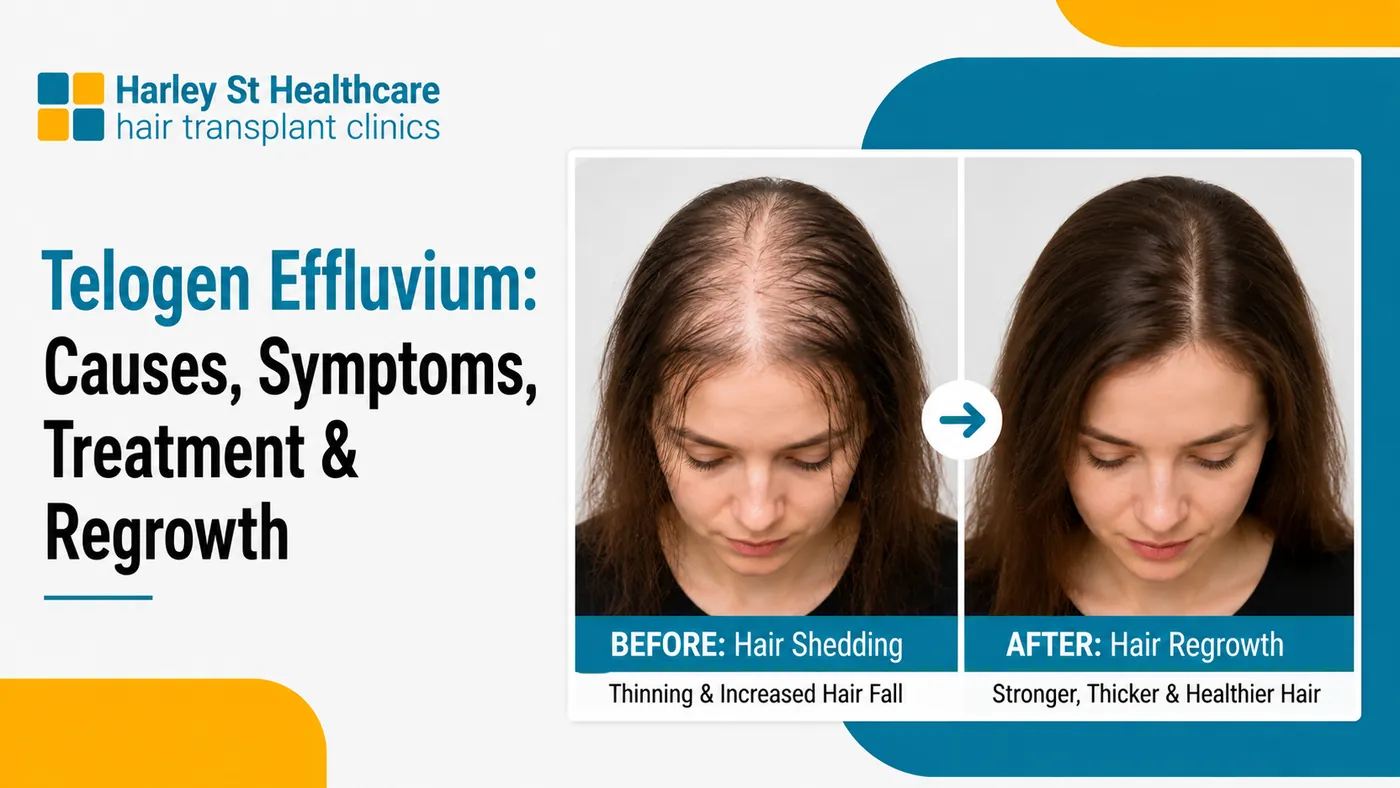 Telogen Effluvium: Causes, Treatment, Symptoms
