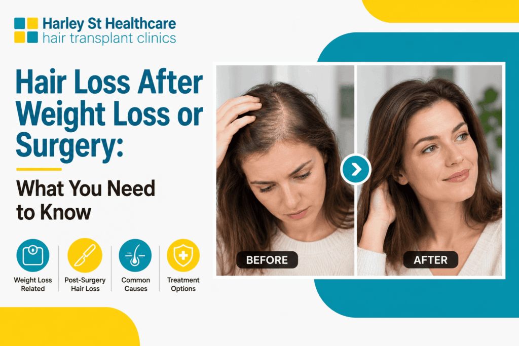 Hair Loss After Weight Loss or Surgery