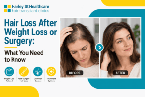 Hair Loss After Weight Loss or Surgery