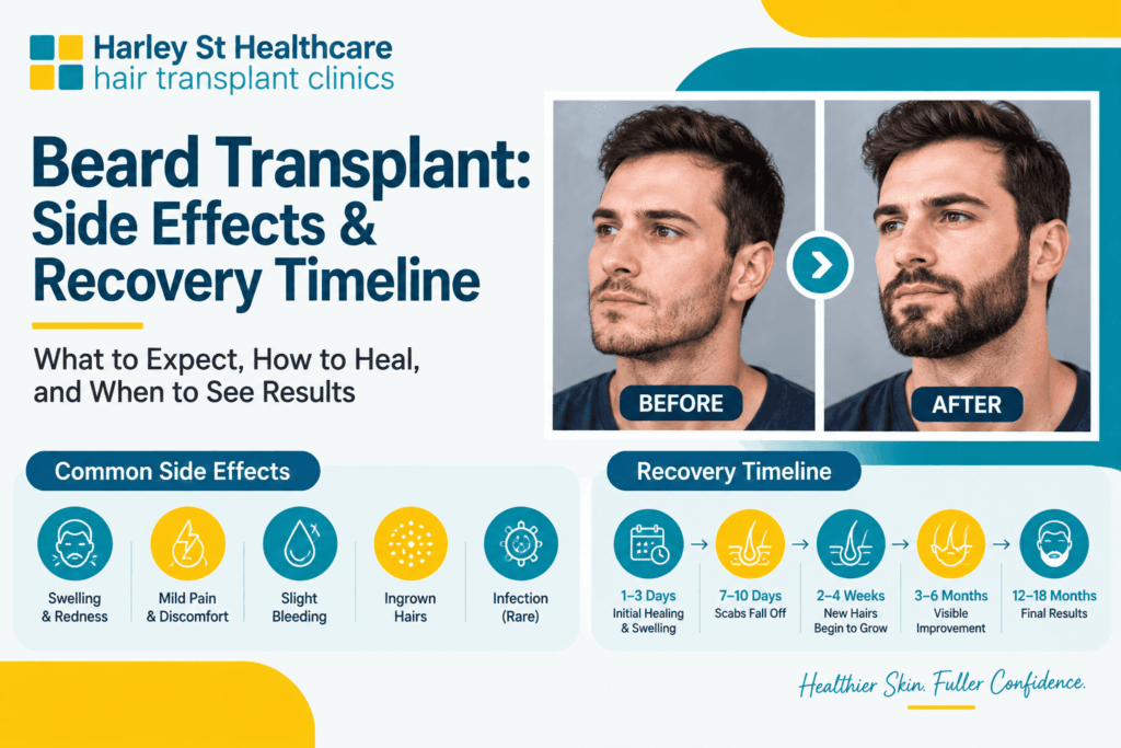 Beard Transplant Side Effects
